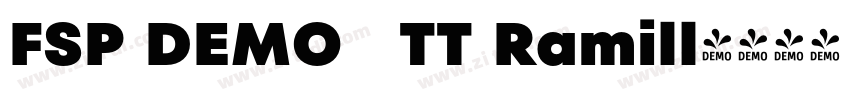 FSP DEMO   TT Ramill字体转换